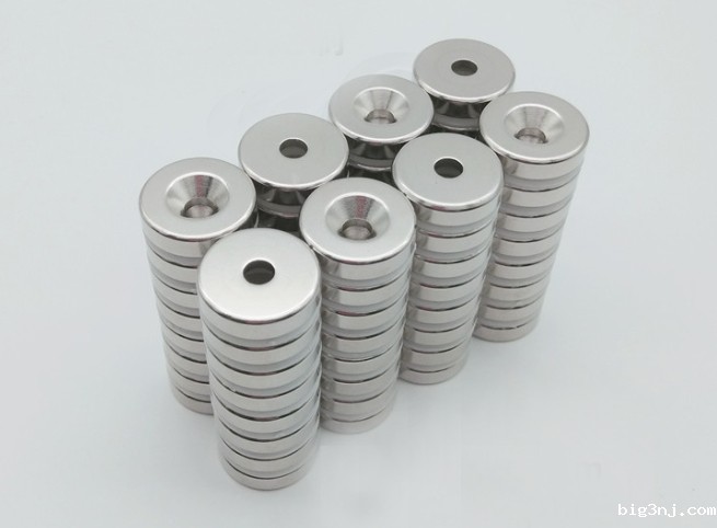 带孔磁铁用什么螺丝固定比较好？