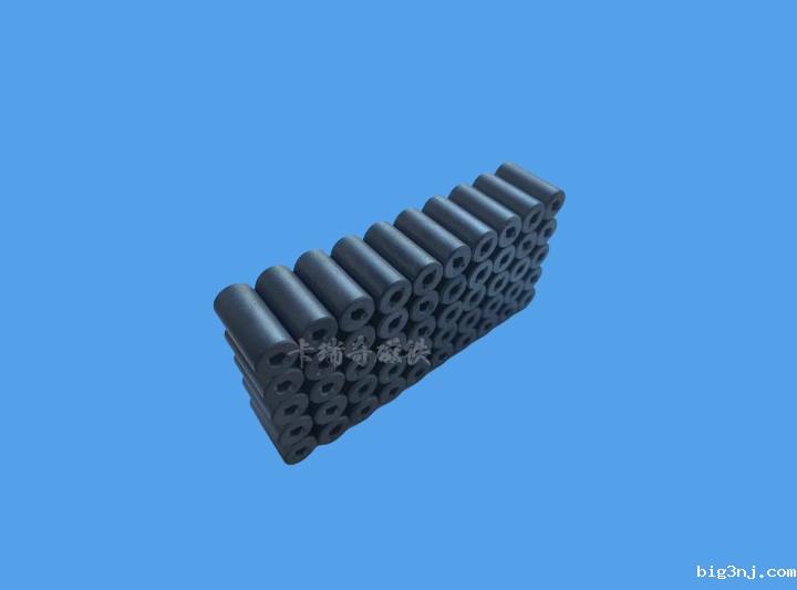 泵类电机空心圆柱转子磁铁4极 12.4 x 4.4 x 27mm