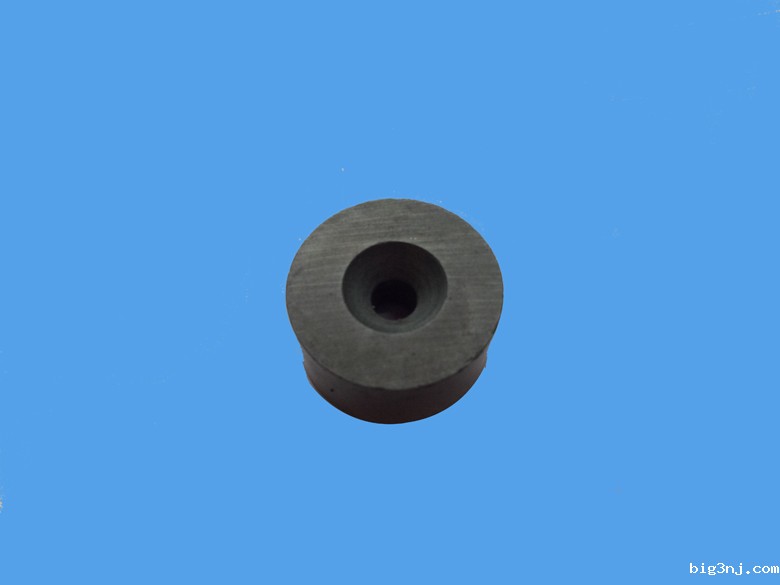 铁氧体双面沉头孔磁铁（图片 定制 报价）