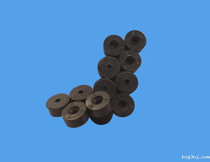 径向6极磁化沉孔型塑磁磁铁 8.5x2x4mm